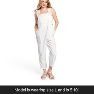 Stoney clover lane x target white overalls large
